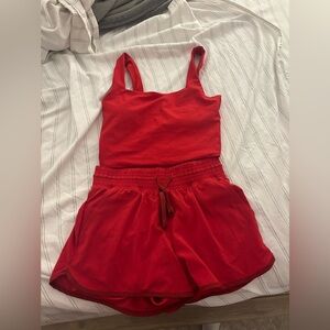 YPB set! Sweatshirt, scrunchie, shorts, tank! Barely worn in good condition.